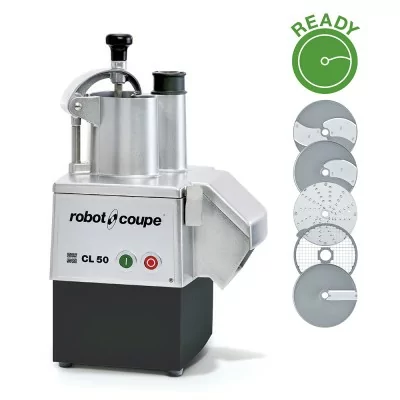 ROBOT-COUPE - Coupe-légumes CL50-1V 1 vitesse 230 V 2,2 L + 5 disques