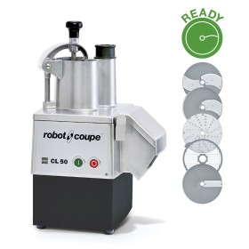ROBOT-COUPE - Coupe-légumes CL50-1V 1 vitesse 400 V 2,2 L + 5 disques