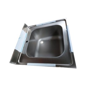 NOSEM - Déclassé - Plonge inox 1 bac - Sans égouttoir - P. 700 mm - Piètement simple