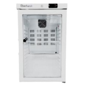 EBERHARDT - Déclassé - Armoire compacte positive blanche porte vitrée 60 litres