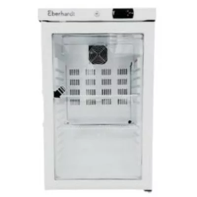 EBERHARDT - Déclassé - Armoire compacte positive blanche porte vitrée 60 litres