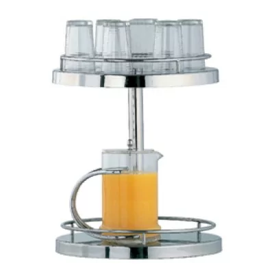 DIAMOND - Fin de série - Structure 2 niveaux pour carafes et verres Ø 400 mm