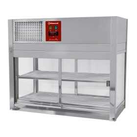 DIAMOND - Fin de série - Vitrine réfrigérée, 4 faces vitrées, 2 portes coulissantes