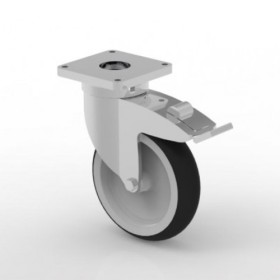 ERATOS - Jeu de 4 roulettes diamètre 125 mm