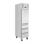 POLAR - Armoire réfrigérée positive GN slimline 1 porte 3 tiroirs série U 292 L