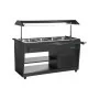 POLAR - Buffet réfrigéré série G noir 4x GN 1/1