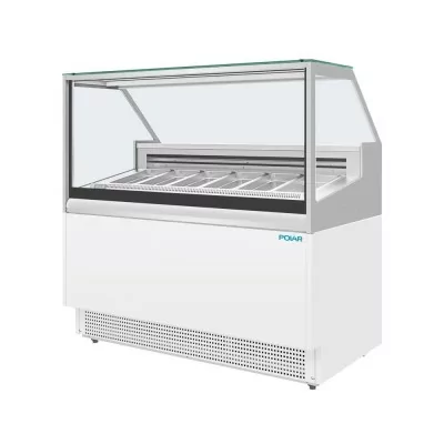 POLAR - Vitrine à glace série U 149 L 6 bacs