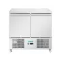 POLAR - Comptoir à salade série U froid ventilé 2 portes 257 L