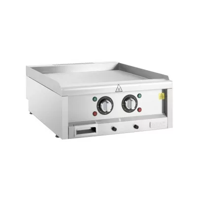 BUFFALO - Plaque chauffante électrique double zone série 600 L. 600 mm