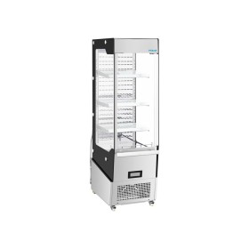 POLAR - Vitrine réfrigérée positive libre-service slimline série G avec porte 220 L