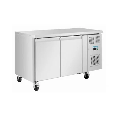 POLAR - Table réfrigérée positive 2 portes série U P. 600 mm 228 L