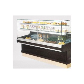 ISOTECH - Fin de série - Vitrine réfrigérée sans réserve sans joue RAVEL vitrage droit 1420 x 974 x 1270 mm