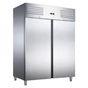 FURNOTEL - Déclassé - Armoire froide positive inox 1400 L, 2 portes pleines