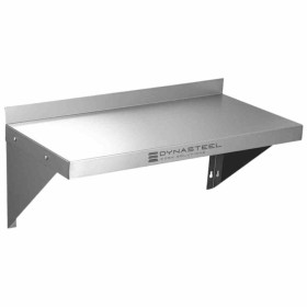 DYNASTEEL - Étagère murale en inox - 800 x 300 mm - inox AISI 201