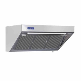 DYNASTEEL - Hotte snack complète 900 - L 1800 - avec moteur, LED et variateur