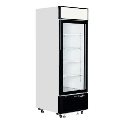 TEFCOLD - Vitrine murale positive 1 porte vitrée 496 L