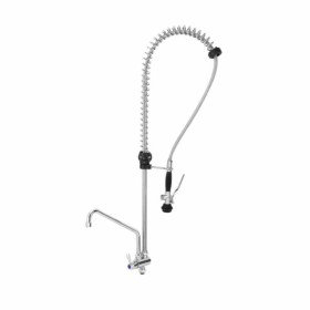 SERIAPRO - Douchette vaisselle avec mitigeur monotrou avec col de cygne - 21 x 430 x 1205 mm