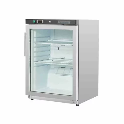 SERIAPRO - Mini-armoire réfrigérée 200 L - positive vitrée inox