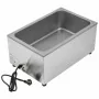 SERIAPRO - Bain-marie professionnel GN 1/1 avec vidange