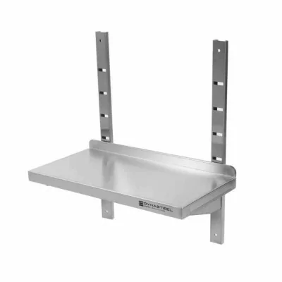 SERIAPRO - Étagère murale en inox - L 800 x P 400 mm