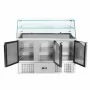 SERIAPRO - Saladette réfrigérée 3 portes - 368 L