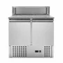 SERIAPRO - Meuble à pizza réfrigéré - 2 portes - 5 bacs GN 1/6