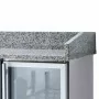 SERIAPRO - Meuble à pizza réfrigéré compact 600x400 - 3 portes vitrées