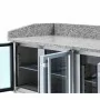 SERIAPRO - Meuble à pizza réfrigéré compact 600x400 - 3 portes vitrées