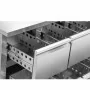 SERIAPRO - Table réfrigérée positive avec dosseret - 6 tiroirs