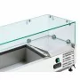 SERIAPRO - Saladette réfrigérée à poser vitrée - 5 x GN 1/4