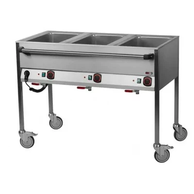 REDFOX - Bain marie électrique GN 3-1/1 côté long - VLPD 3120