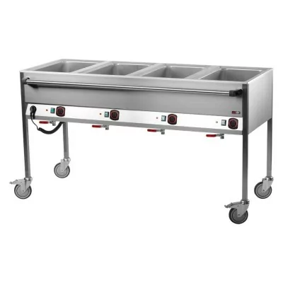 REDFOX - Bain marie électrique GN 4-1/1 côté long - VLPD 4120