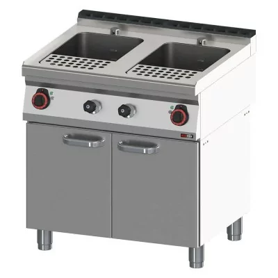 REDFOX - Cuiseur à pâtes électrique 23+23 L soubassement 400 V - VT 70/80 E