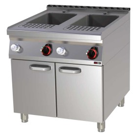 REDFOX - Cuiseur à pâtes électrique 33+33 L soubassement 400 V - VT 90/80 E