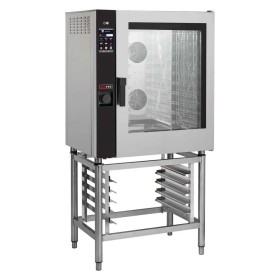 REDFOX - Four à convection élec. 10x GN 1/1 injection, tactile, lavage auto, porte droite - MPD 1011 X ERAM