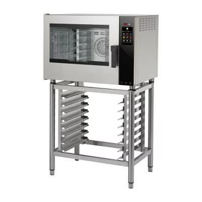 REDFOX - Four mixte électrique injection, tactile, porte gauche, 5x GN 1/1 - MPDN 0511 EL