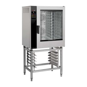 REDFOX - Four mixte électrique renforcé, injection, tactile, porte droite, 10x GN 1/1 - MPDN 1011 X ER