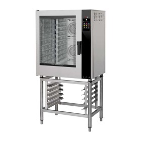 REDFOX - Four mixte électrique renforcé, injection, tactile, porte gauche, 10x GN 1/1 - MPDN 1011 X EL