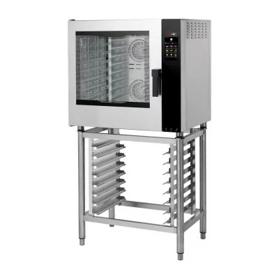 REDFOX - Four mixte électrique renforcé, injection, tactile, porte gauche, 7x GN 1/1 - MPDN 0711 X EL