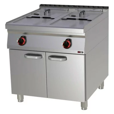 REDFOX - Friteuse électrique double 17+17 L soubassement - FE 90/80-17 E