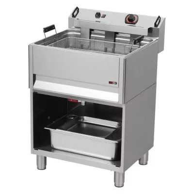 REDFOX - Friteuse électrique 30 L TOP robinet de vidange 400 V - FE 60 T/P