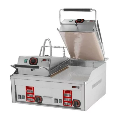 REDFOX - Plaque de cuisson électrique lisse chrome durable - FTHC 60 ED+2x KD 30 T