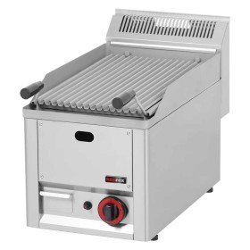 REDFOX - Grill pierre de lave à gaz 310x480 sans soubassement - GL 30 GLS