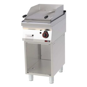 REDFOX - Grill pierre de lave à gaz 520x360 soubassement - GL 70/40 G