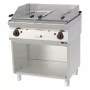 REDFOX - Grill pierre de lave à gaz double 2x 520x360 soubassement - GL 70/80 G