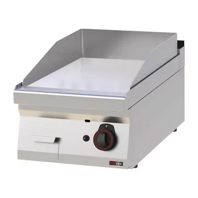 REDFOX - Plaque de cuisson 400x510 à gaz chromée lisse sans soubassement - FTHC 70/04 G