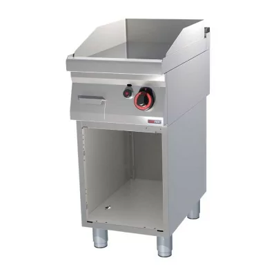 REDFOX - Plaque de cuisson 400x510 à gaz chromée lisse soubassement - FTHC 70/40 G