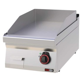 REDFOX - Plaque de cuisson 400x510 électrique chromée lisse sans soubassement 400 V - FTHC 70/04 E