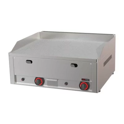REDFOX - Plaque de cuisson 650x480 à gaz chrome durable combinée TOP - FTHRC 60 G