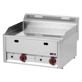 REDFOX - Plaque de cuisson 650x480 à gaz chromée lisse sans soubassement - FTHC 60 GL